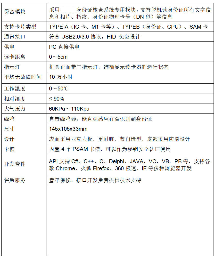广东东信智能科技有限公司EST-100G规格参数
